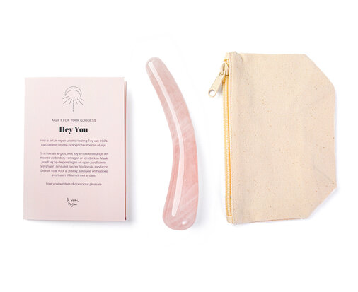 FRIDA | Rosenkwarts Dildo